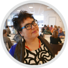 Inga Hansen Jouma Bilde av journalist-student Inga Hansen.