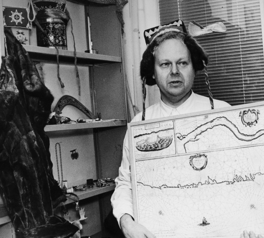 Leif Rantala portrett av Leiv Rantala.