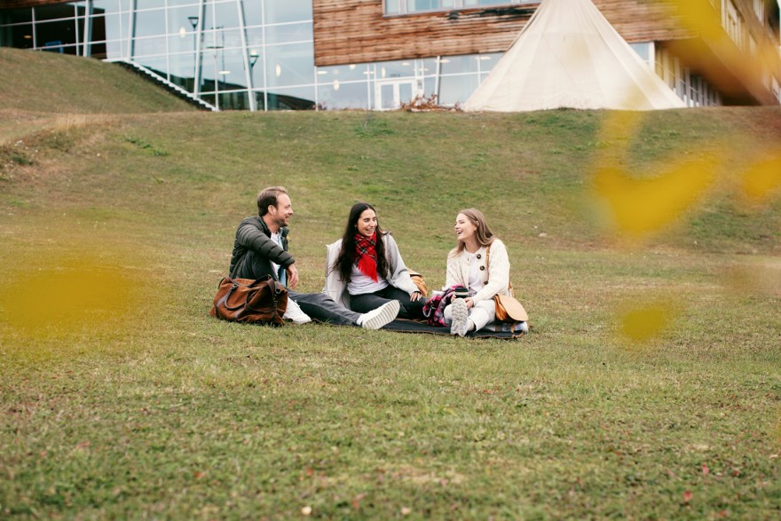 Sámi allaskuvlla studeanttat. Govven: Árvu/Stine Marje Vars