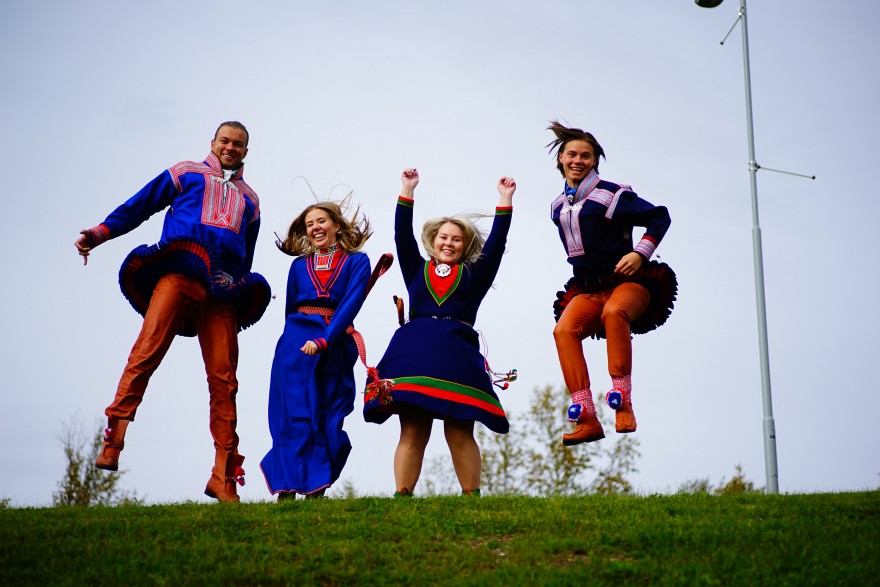 Glade veivisere Bilde av samiske veivisere 2016-2017