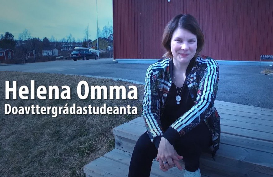 PhD kandidáhtta Helena Omma Bilde av Helena Omma.