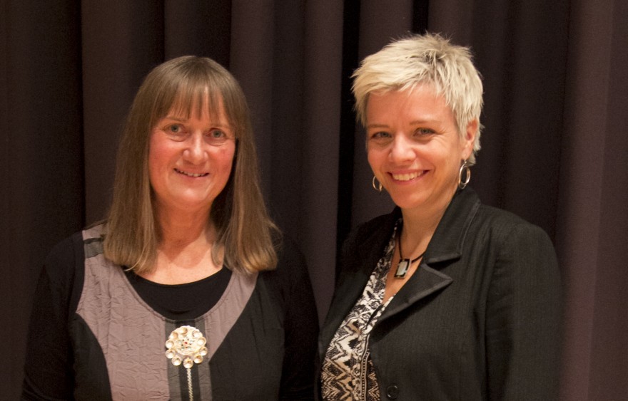 Disputerer for ph.d.-graden i helsevitenskap Bilde av Torunn Pettersen og Magritt Brustad.