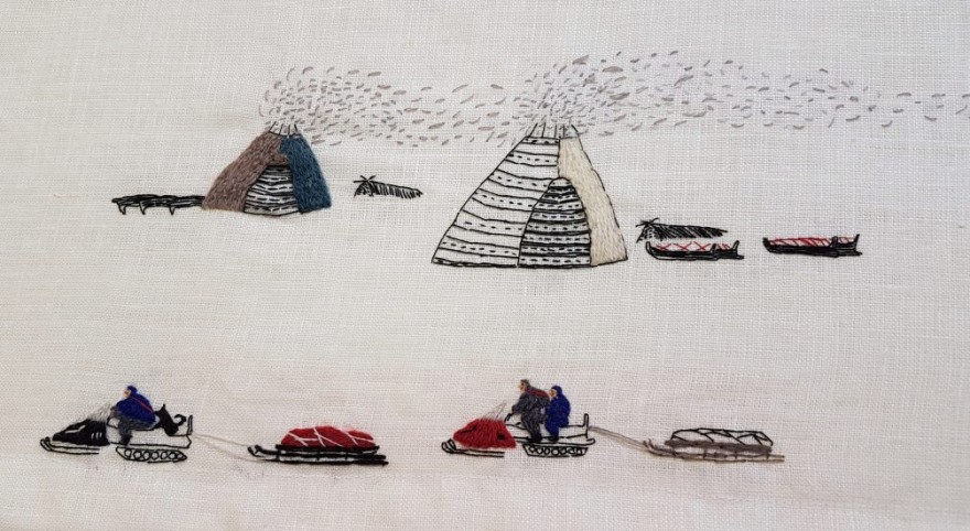 koro.no Bilde av kunstverk laget av Britta Marakatt-Labba