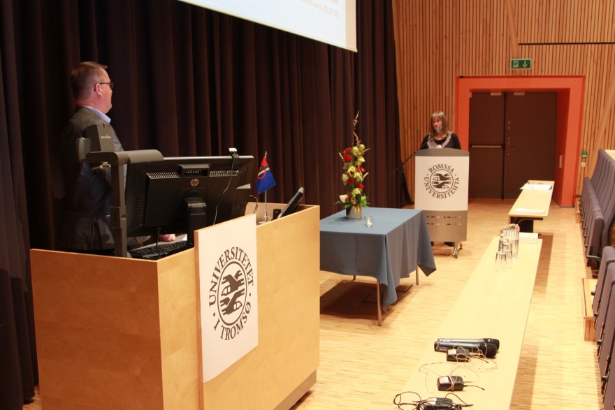 Disputas Bilde av Per Selle og Torunn Pettersen fra disputas.