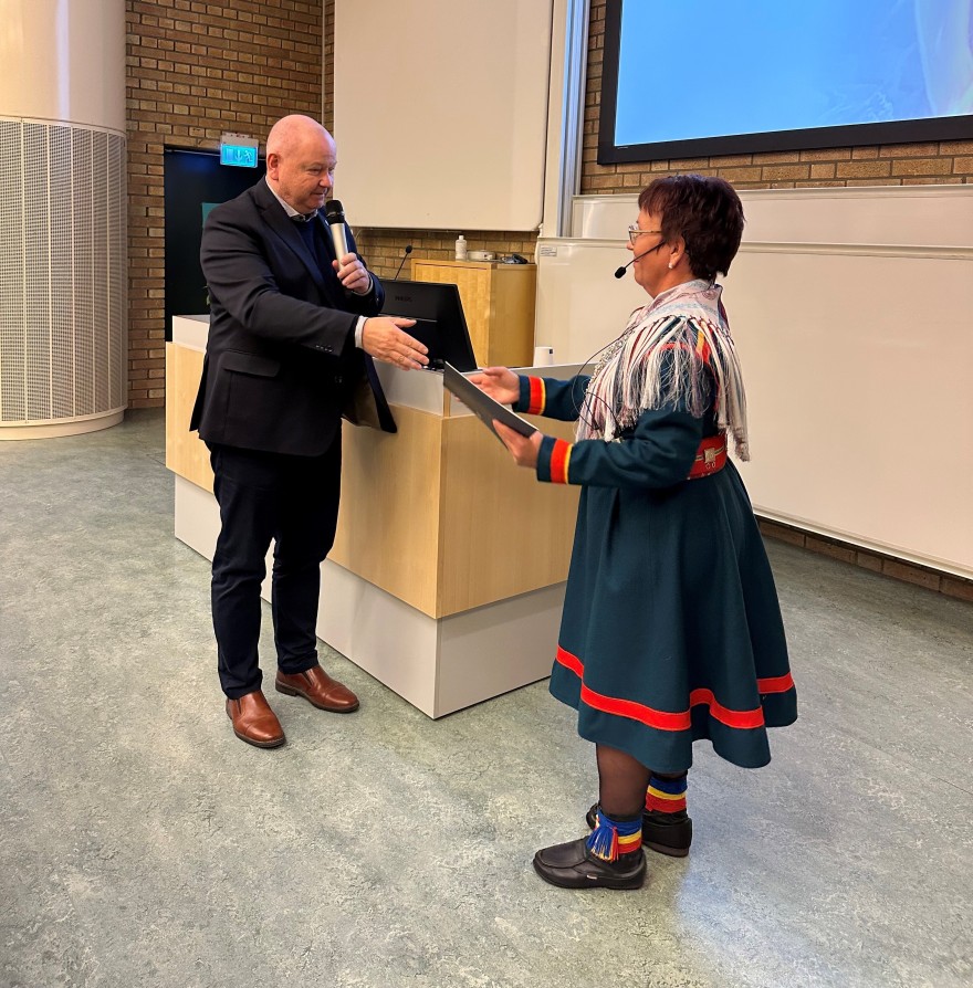 Ylva Jannok Nutti oažžu Várddou dieđalaš bálkkašumi 2023.