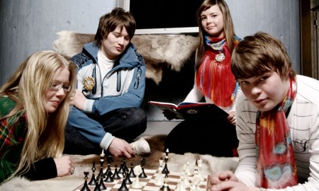 Studeantan Sámi allaskuvllas / student ved samisk høgskole