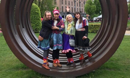 Bilde av studenter i Bergen