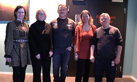 Risten Lansman, Hanne R. Løfsnes, Antonio Spagnolo, Hilde Fiva Buzungu, Joret Mihkkal Bals.