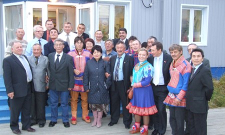 Boazoálbmogat, Johan Mathis Turi olgeš ravddas. Govven: Philip Burgess/Ealát.