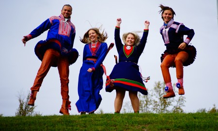 Glade veivisere Bilde av samiske veivisere 2016-2017