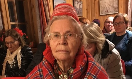 Ávvuoahpaheaddji Edel Hætta Eriksen. Govven: Liv Inger Somby. Gávttehas nissonolmmoš.