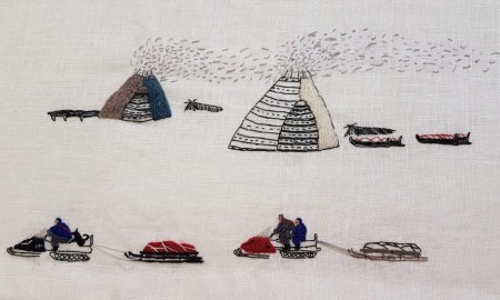 koro.no Bilde av kunstverk laget av Britta Marakatt-Labba