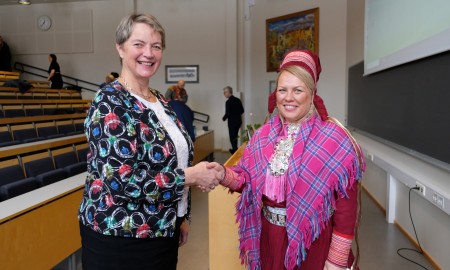 NORD ja Sámi allaskuvllla rektoriid govva.