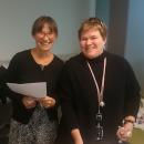 Bilde av Samisk høgskole rektor og direktør.