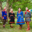 Njeallje sámi nuora