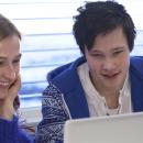 Studenter på Sámi allaskuvla