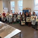 Studenter og lærer for Samisk i praktiske situasjoner