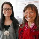 Bilde av Line Kalak og Gunvor Guttorm