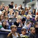 Lærerstudenter ved høgskolen i Oslo Akershus.